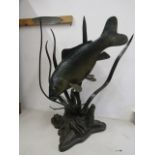 Oswaldo Merchor bronze carp 12/100