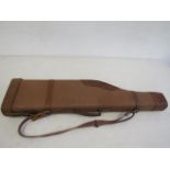 Leg of mutton canvas gun case 73cmL
