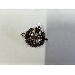 WW1 Royal flying corps cap badge with original lugs and pin