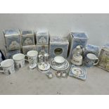 Royal Doulton 'The Snowman' ceramics inc mugs, beaker, trinket pots, cuo & saucer, breakfast set etc