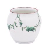 A Champion's Bristol ointment/toilet pot of bombe form,