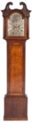 John Breakenrig Edinburgh an oak longcase clock having an eight-day duration movement striking the