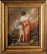 After Henry Thomson R.A., (1773-1843); 'Crossing the Brook';