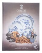 Reference auction catalogue-Chinese porcelain: Christie's Amsterdam 'The Nanking Cargo' 28th-2nd