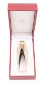 A cased Cartier perfume bottle holder, to hold 