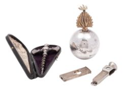 A George V parcel-gilt silver 