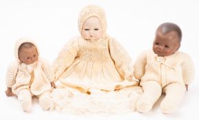 A 20th Century porcelain bisque head dol