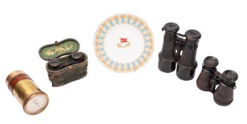 Three pairs of early 20th Century binocu