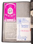 A mid 20th Century postcard and photogra