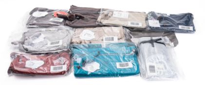 Kipling. A group of ten small handbags,