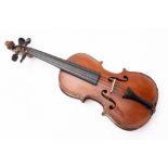 An early 20th Century half size violin.