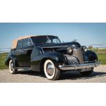 A 1939 Cadillac Series 61 4-Door Convertible Sedan;