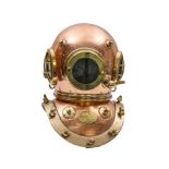A 12- bolt diving helmet by Siebe Gorman & C0,London,