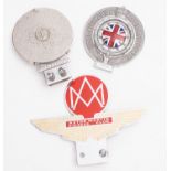 An early 20th century RAC bar badge,