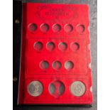 A Sandhill coin library Queen Elizabeth II album.