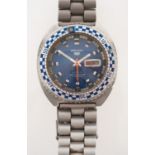 Seiko 5 Rally Sport Diver, stainless steel wristwatch,
