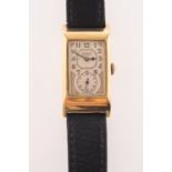 Rolex Prince 1343, a 1930s 18K gold gentleman's wristwatch,
