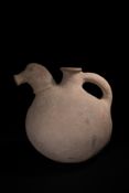 An Amlash Terracotta Zoomorphic Vessel, Mid 1st Millennium B