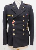 Kriegsmarine Dienstrock des Obersteuermann und DKiG Trägers Kersten.