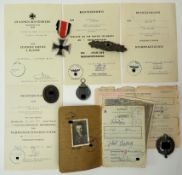 Nachlass eines Gefreiten der Stabs-Schwadron / Reiter-Regiment 41.