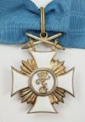Württemberg: Friedrichsorden, Ritterkreuz 1. Klasse, mit Schwertern.