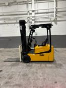 2019 Yale ERP040VTN 4,000 LB Sit Down Electric Forklift