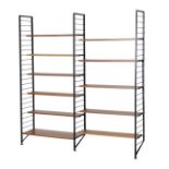 ROBERT HEAL FOR STAPLES. A LADDERAX SHELVING UNIT.