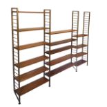 ROBERT HEAL FOR STAPLES. A LADDERAX SHELVING UNIT.