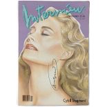 Warhol, Andy (1928 Pittsburgh - 1987 New York) - Interview Magazine, November (1986), großformatige