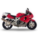 Only 952 miles from new, number '15' of the 50th Anniversary Limited Edition, 1998 Honda CB900RR...