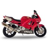 Only 964 miles from new, number '32' of the 50th Anniversary Limited Edition, 1998 Honda CBR600F...