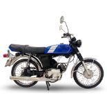 1989 Yamaha 49cc FS1-E Frame no. 3F6-112280 Engine no. 3F6 112279