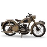 1952 Peugeot 125cc 55TC Frame no. 919827 (to attached plaque) Engine no. 13 CRT 6