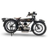 2 previous recorded keepers and single owner for over 60 years, 1923 Raleigh 2¾hp Frame no....