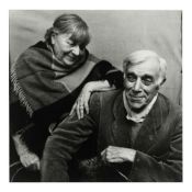 Richard Avedon (1923-2004); 'Georges Braque and his wife Augustine 1.27.59';
