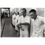 Danny Lyon (born 1942); Main Corridor After Work (from 'Conversations with the Dead');