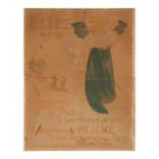Henri de Toulouse-Lautrec (1864-1901); Elles (portfolio cover);
