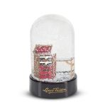 Louis Vuitton: a Damier Stokowski Trunk Snow Globe 2011 (includes box)