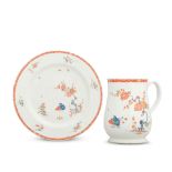 A group of Bow porcelain, circa 1750-60