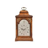 A late 18th century mahogany striking table clock with alarm Robert Jackson, Bishop Burton