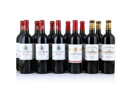 Lacoste-Borie, 2009 (12 x 750ml) Lions de Batailley, 2014 (6 x 750ml) Château Croizet-Bag...