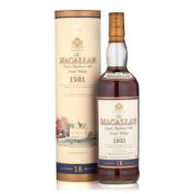 The Macallan 18 Years Old, 1981 (1 bottle, 750ml)