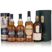 Lagavulin 16 Years Old (1 bottle, 750ml) Knockando 13 Years Old, 1978 (1 bottle, 750ml) Glen Mor...