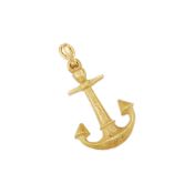 TIFFANY & CO.: 18K GOLD ANCHOR PENDANT