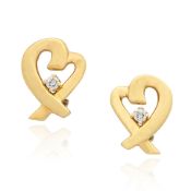 PALOMA PICASSO FOR TIFFANY: DIAMOND-SET EARRINGS