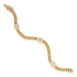 CHOPARD: DIAMOND-SET 'HAPPY DIAMONDS' BRACELET