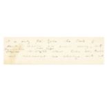 WILDE (OSCAR) Autograph epigram of four lines, [c.1894]; with facsimile copy of The Chameleon (2)