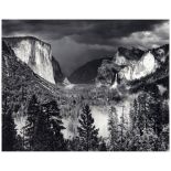 Ansel Adams (1902-1984); Thunderstorm, Yosemite Valley, California;