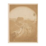 CHINA - SALT PRINTS A group of 1850s salt prints, including the five-storied pagoda at Canton [G...