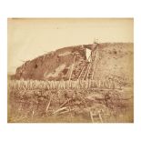 CHINA - SECOND OPIUM WAR BEATO (FELICE) A pair of views of the Taku North Fort, after its captu...
